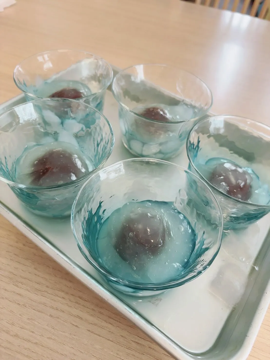 水まんじゅう完成❗️